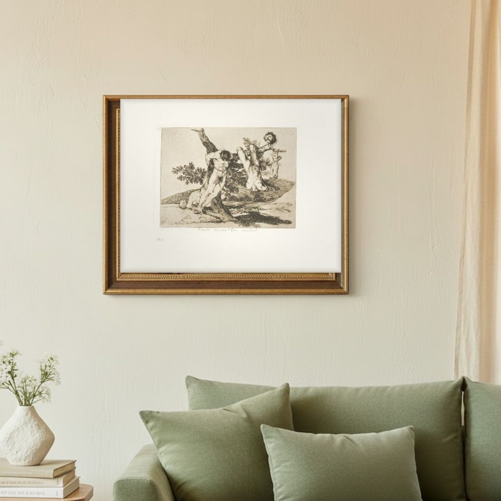 Framed room mockup - sage