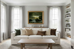 Framed room mockup - gold