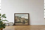 Framed room mockup - leaning