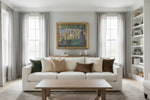 Framed room mockup - gold