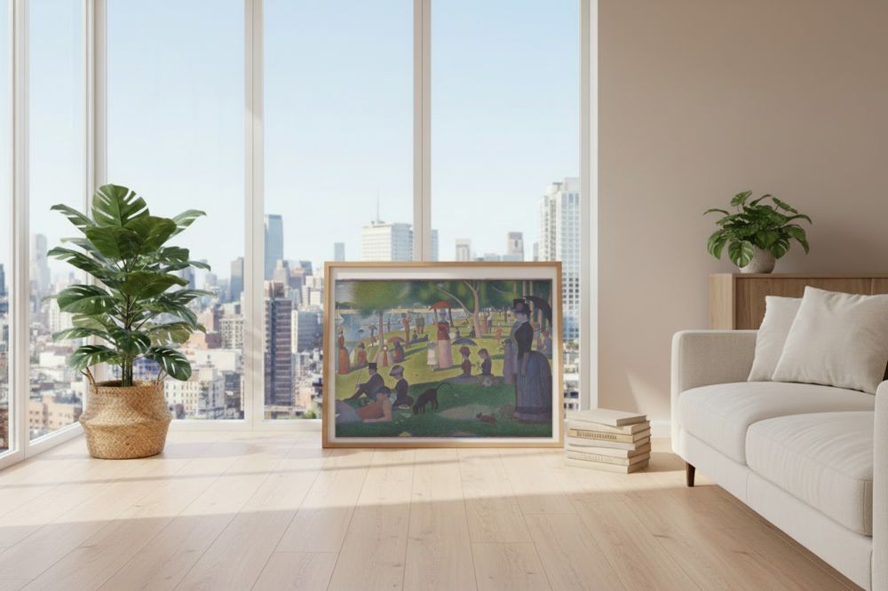 Framed room mockup - loft