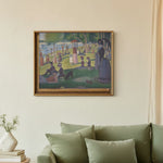 Framed room mockup - sage