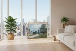 Framed room mockup - loft