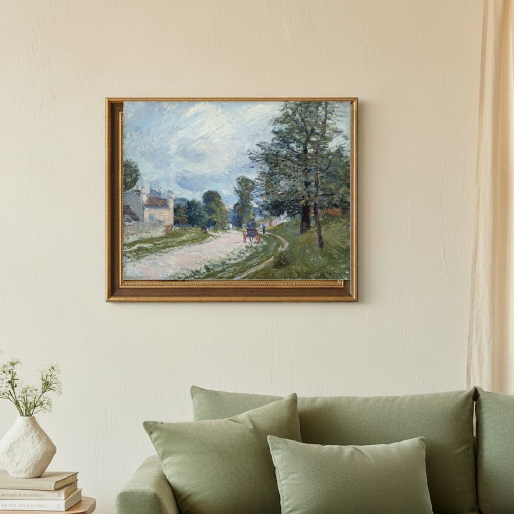 Framed room mockup - sage