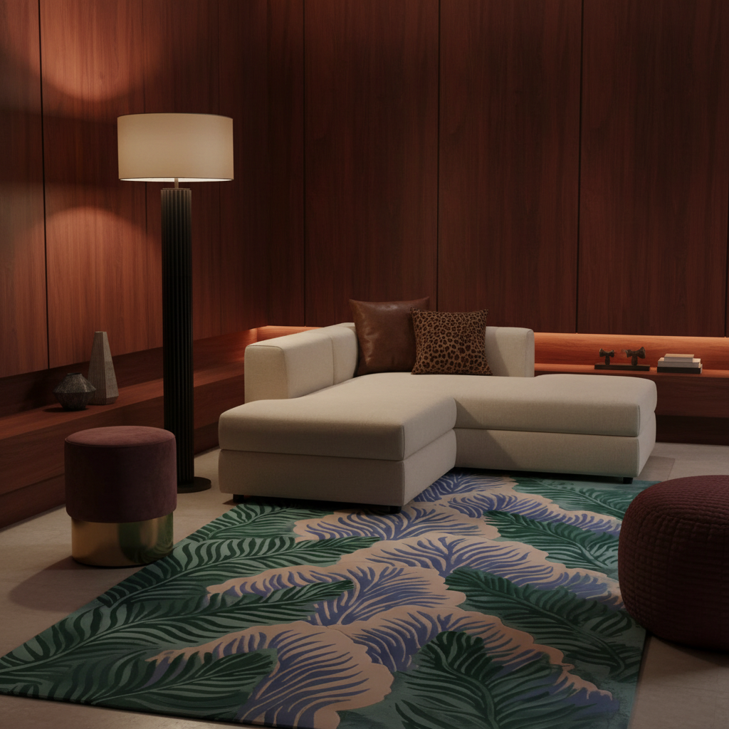 Botanical Dream Hand Tufted Wool Rug