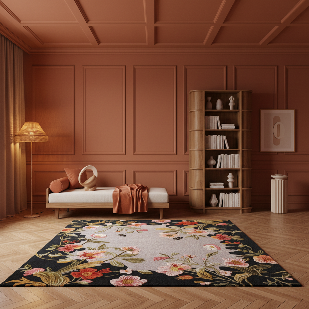 Garden Bouquet Hand Tufted Wool Rug