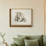 Framed room mockup - sage