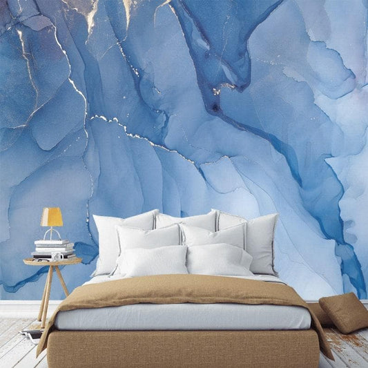 Abstract Art Blue Marble Wallpaper Mural Abstract Art Blue Marble Wallpaper Mural 