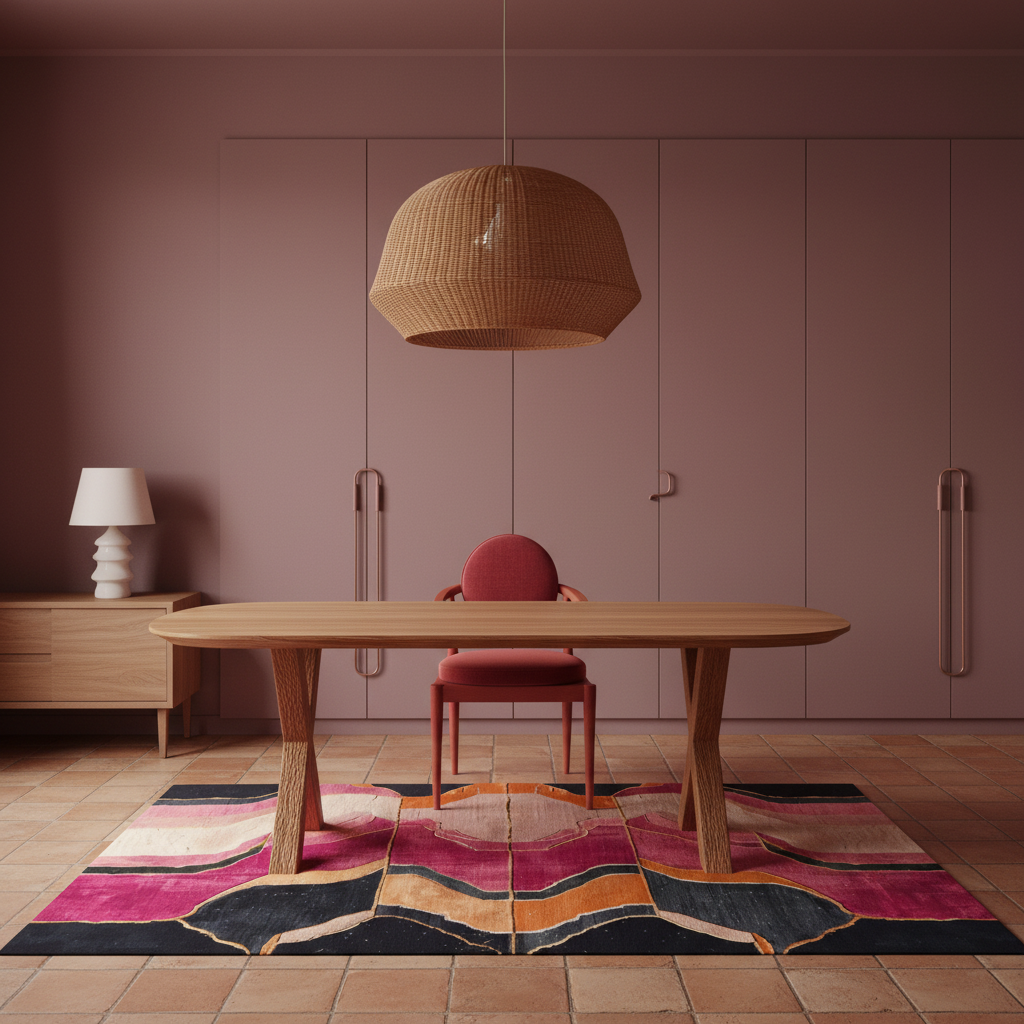 Abstract Grandeur Hand Tufted Rug