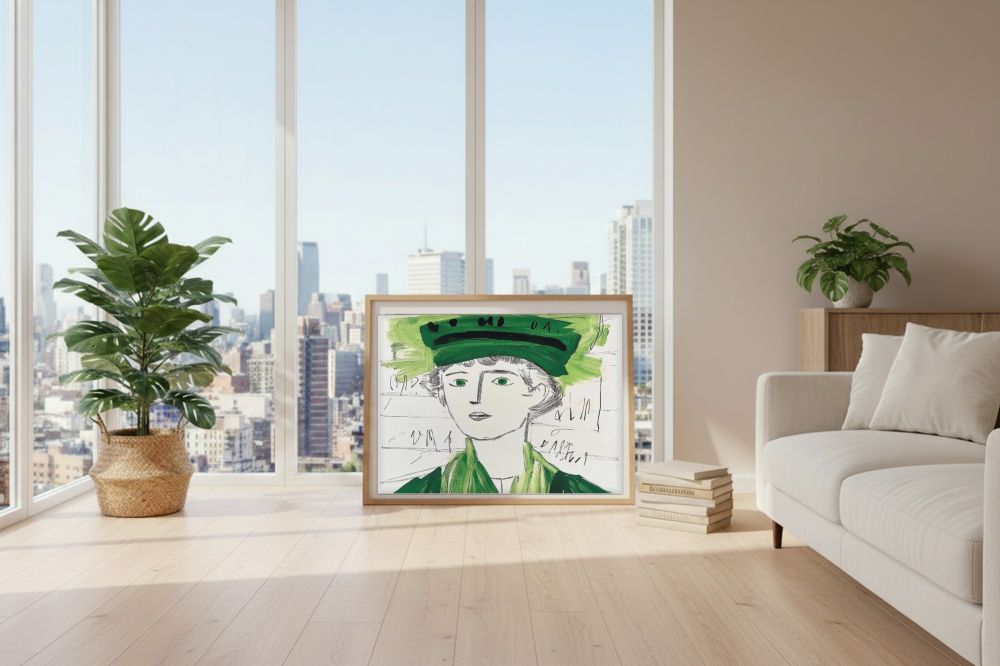 Framed room mockup - loft