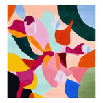 Experience the vibrant colors and modern design of this Abstract Shape Theory Hand Tufted Area Rug. Perfect for adding a contemporary touch to your living room, this square wool rug features a stunning array of geometric patterns in bold hues, making it an ideal choice for those seeking stylish area rugs for living room spaces.