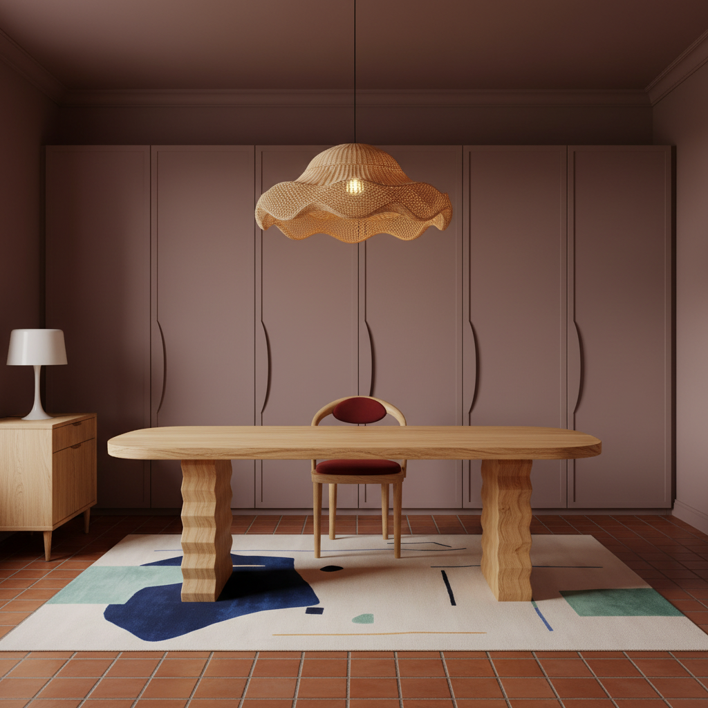 Abstract Story Hand Tufted Rug