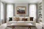 Framed room mockup - gold