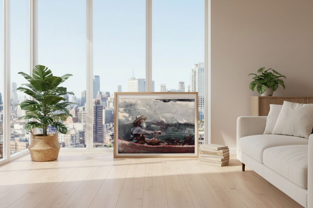 Framed room mockup - loft