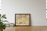 Framed room mockup - leaning