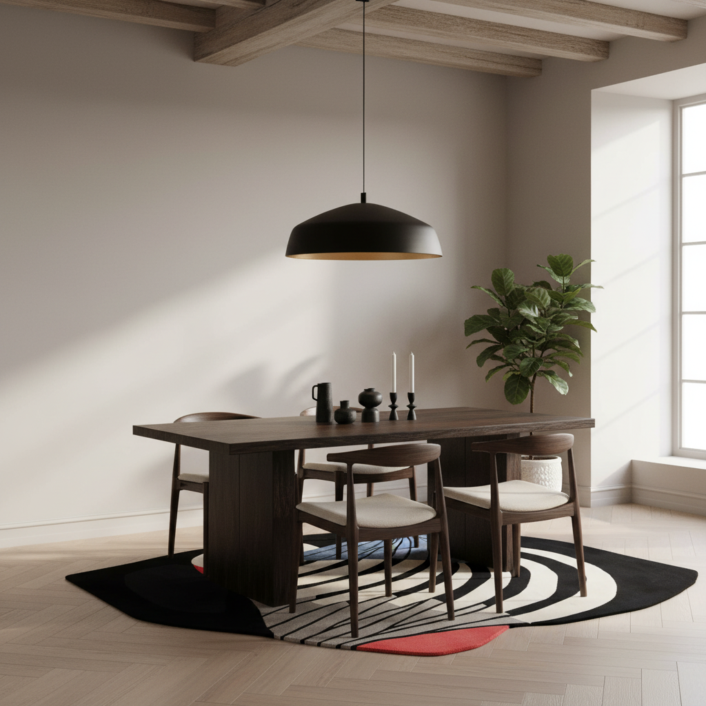 Aerodynamic Pulse Hand Tufted Rug