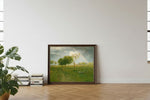 Framed room mockup - leaning