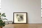 Framed room mockup - leaning