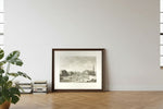 Framed room mockup - leaning