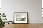 Framed room mockup - leaning