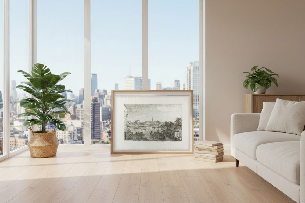 Framed room mockup - loft