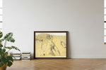 Framed room mockup - leaning