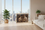 Framed room mockup - loft