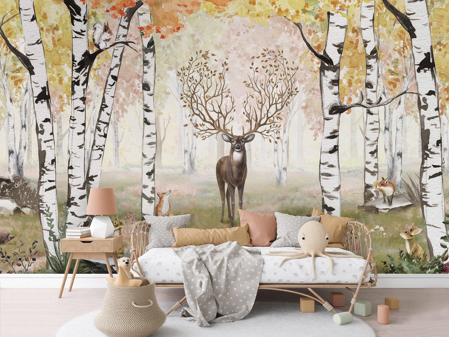 Amazing Antlers - Autumn Wall Mural