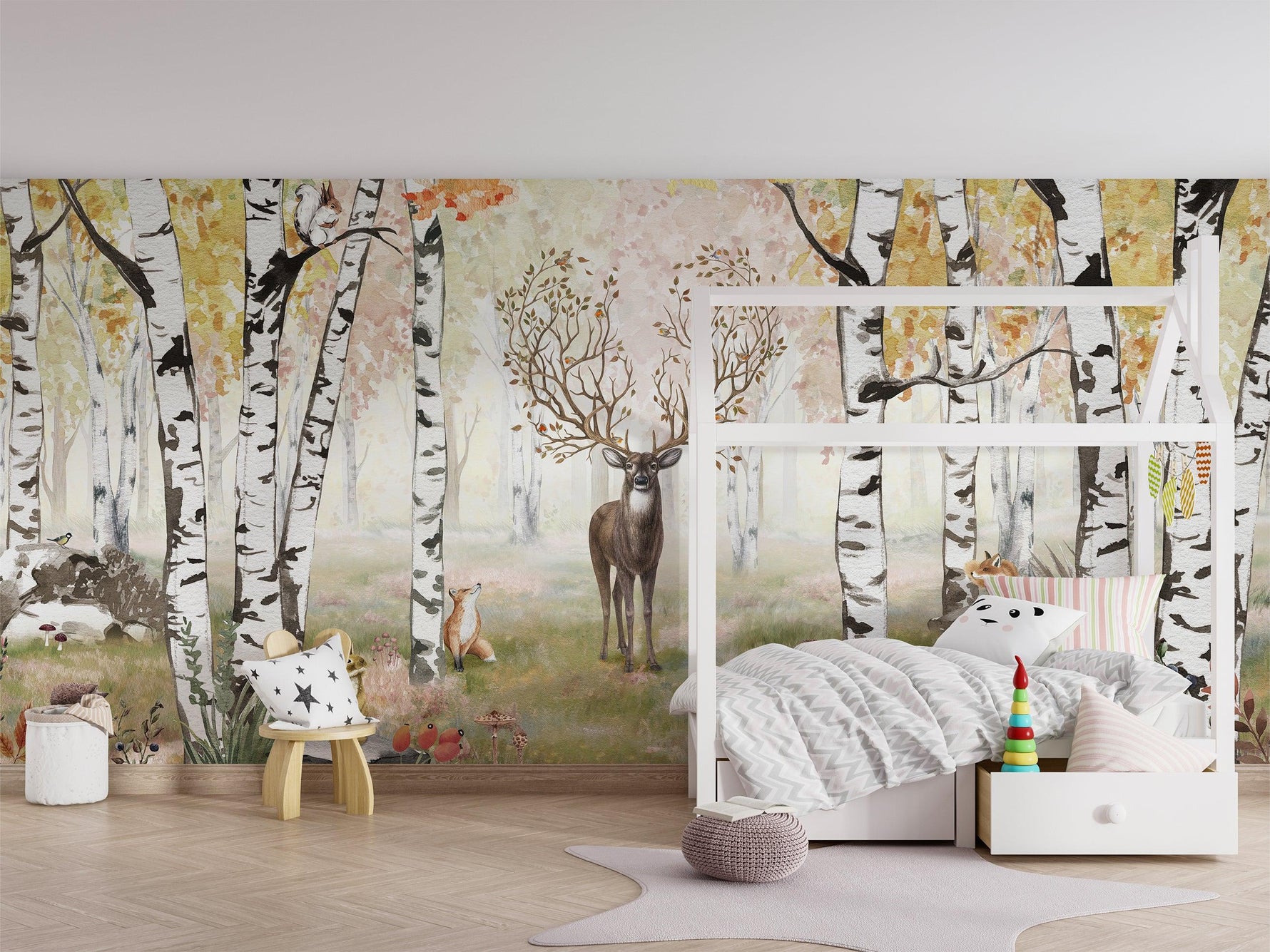 Amazing Antlers - Autumn Wall Mural