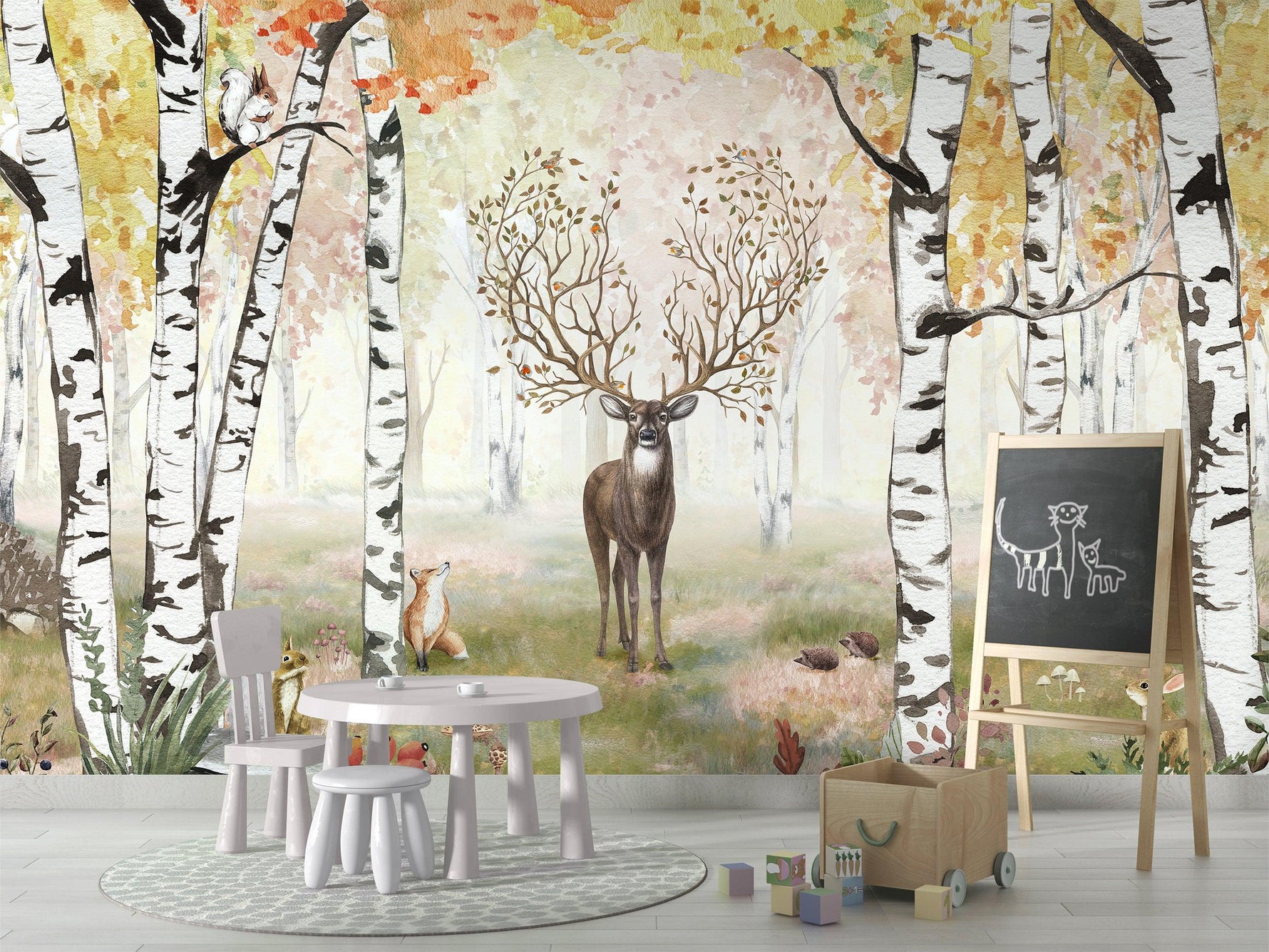 Amazing Antlers - Autumn Wall Mural