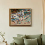 Framed room mockup - sage
