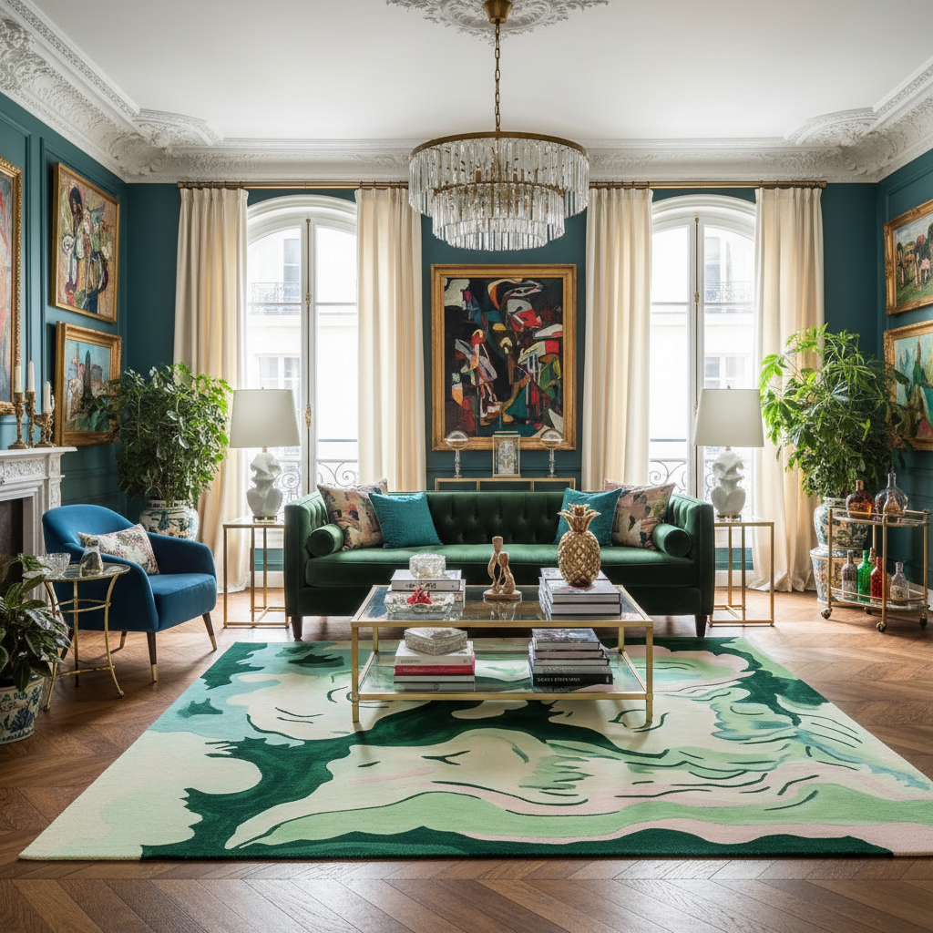 Angel Echoes Hand Tufted Rug