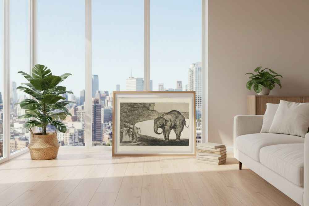 Framed room mockup - loft