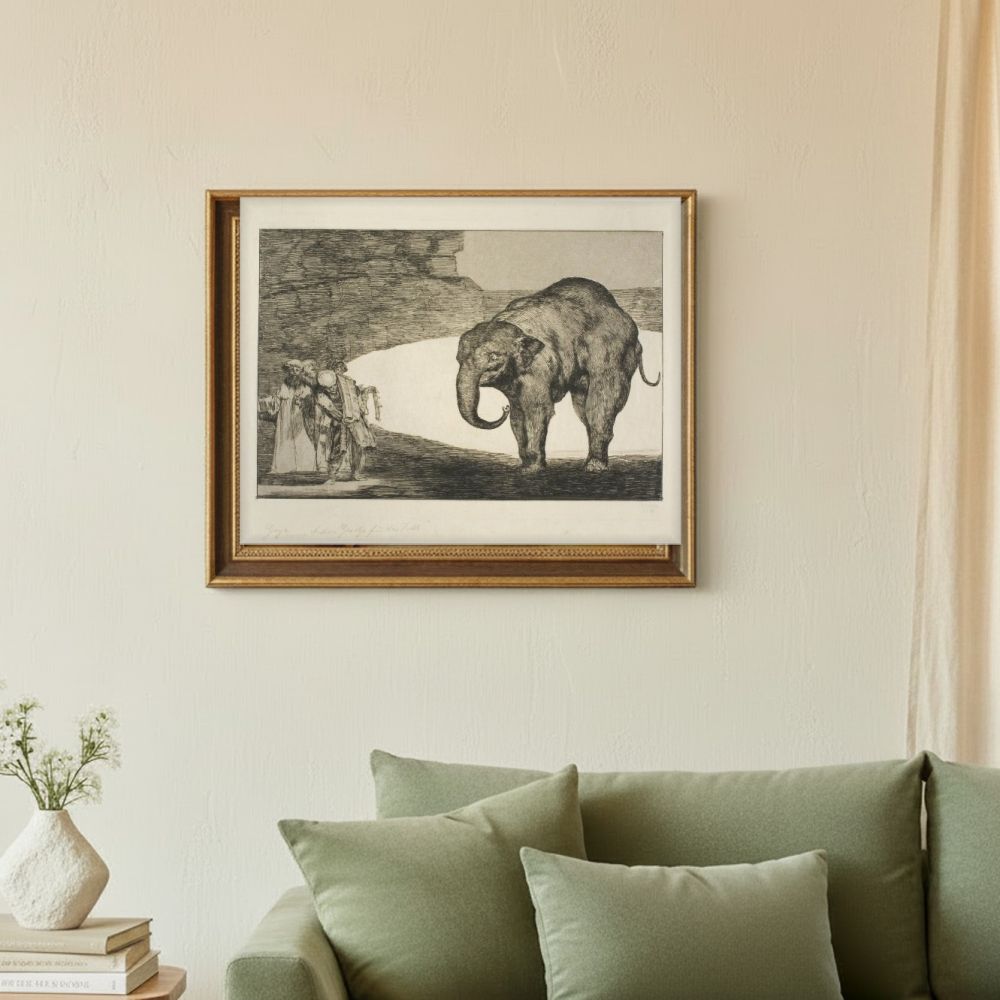 Framed room mockup - sage