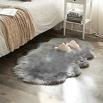 Animal Shaped Faux Fur Rug Runner - Maia Homes