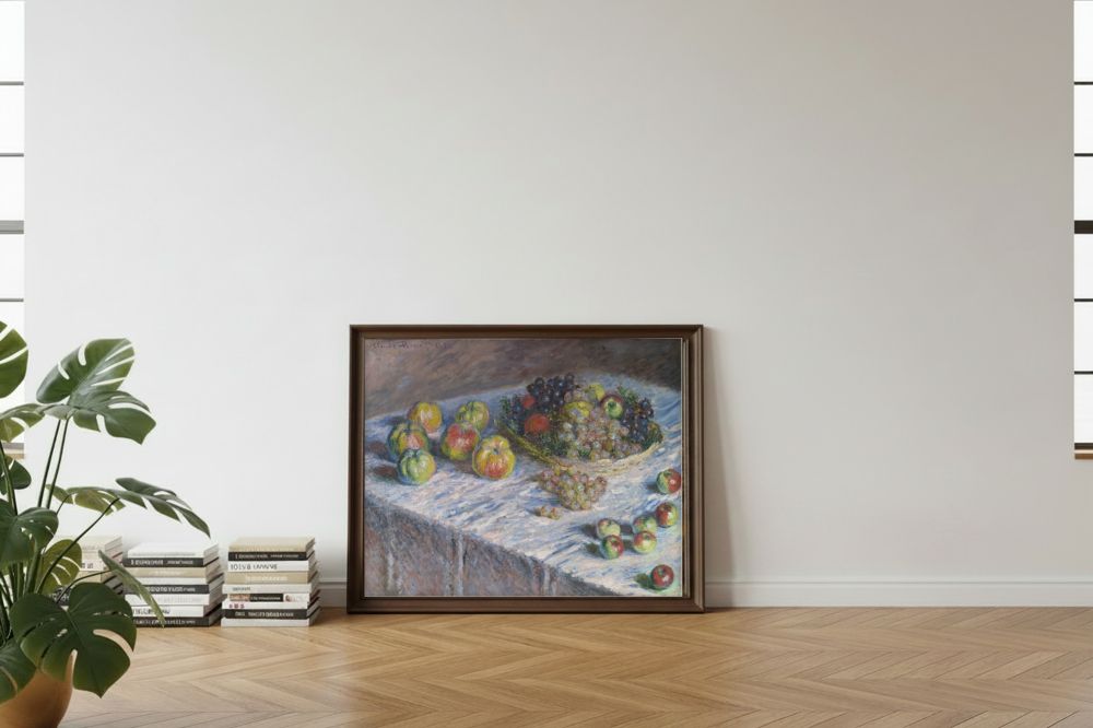 Framed room mockup - leaning