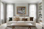 Framed room mockup - gold