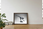 Framed room mockup - leaning