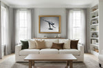 Framed room mockup - gold