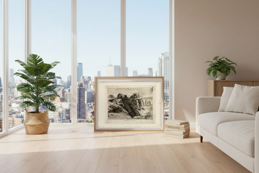 Framed room mockup - loft
