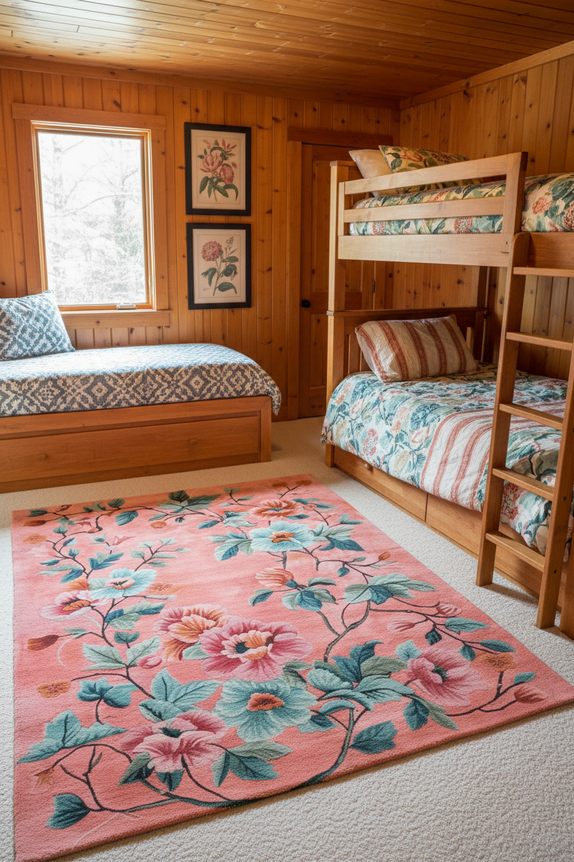 Arcadian Embrace Hand Knotted Rug