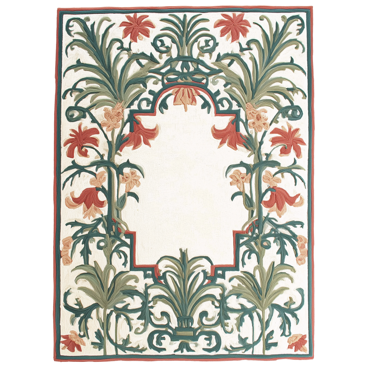 Arcadian Gate Hand Tufted Wool Rug
