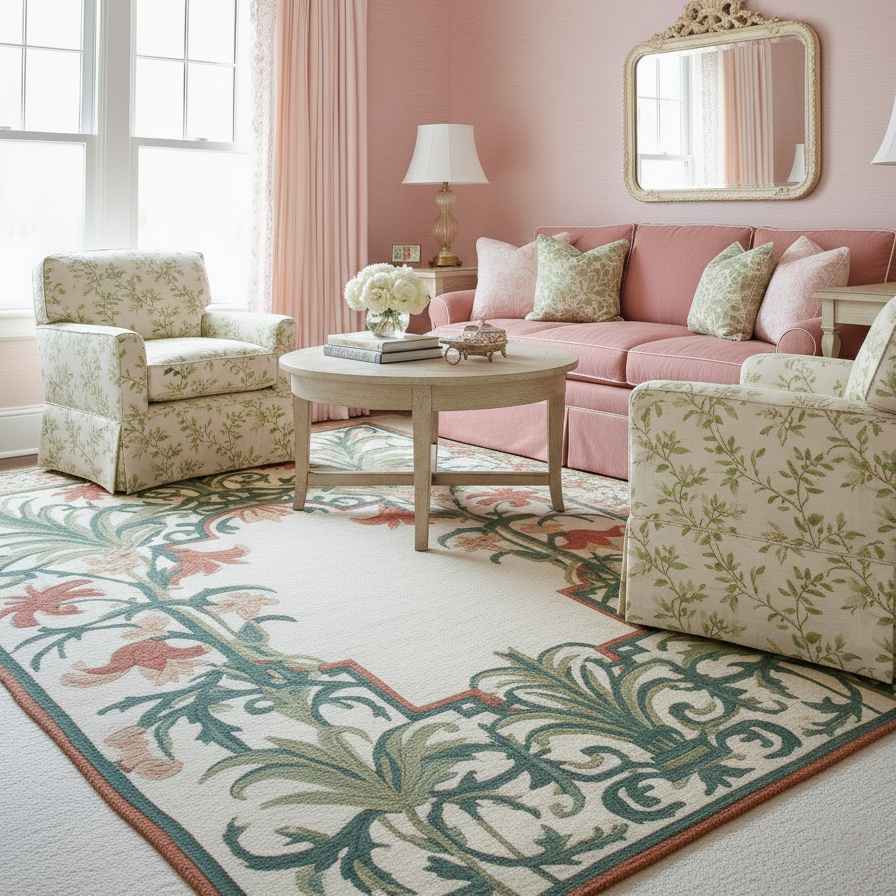Arcadian Gate Hand Tufted Wool Rug