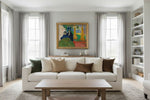 Framed room mockup - gold