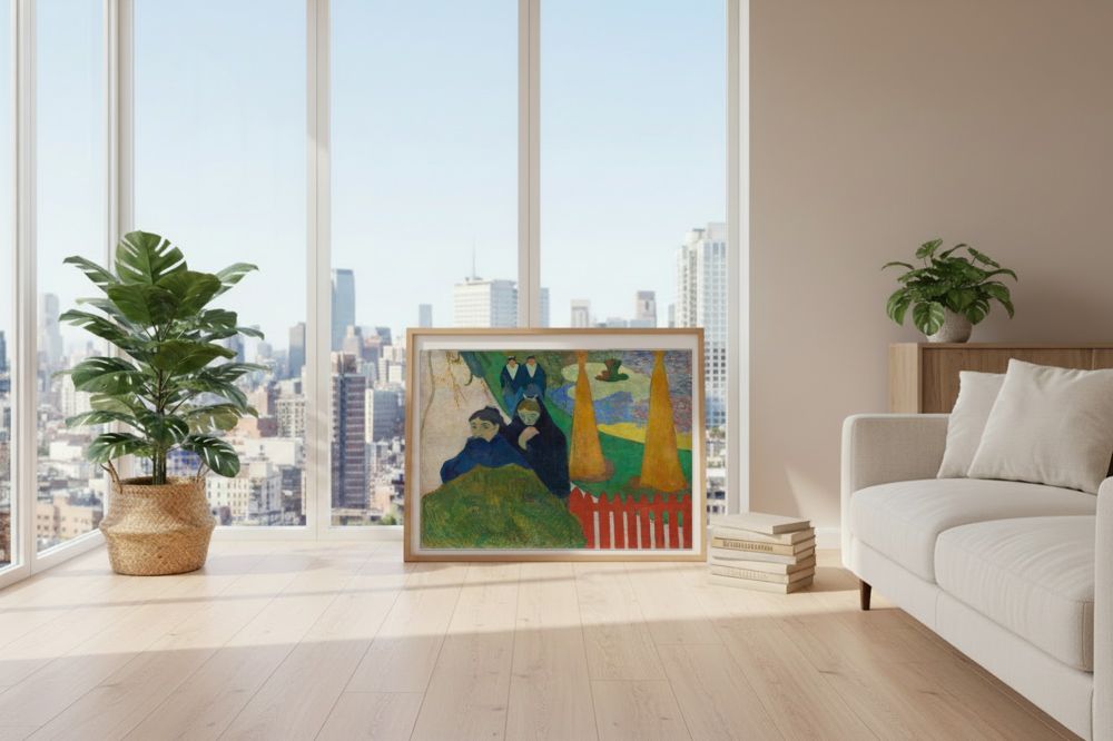 Framed room mockup - loft