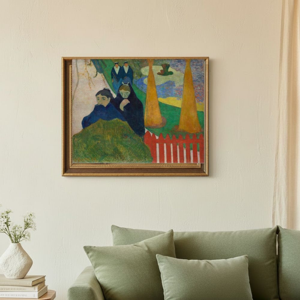 Framed room mockup - sage