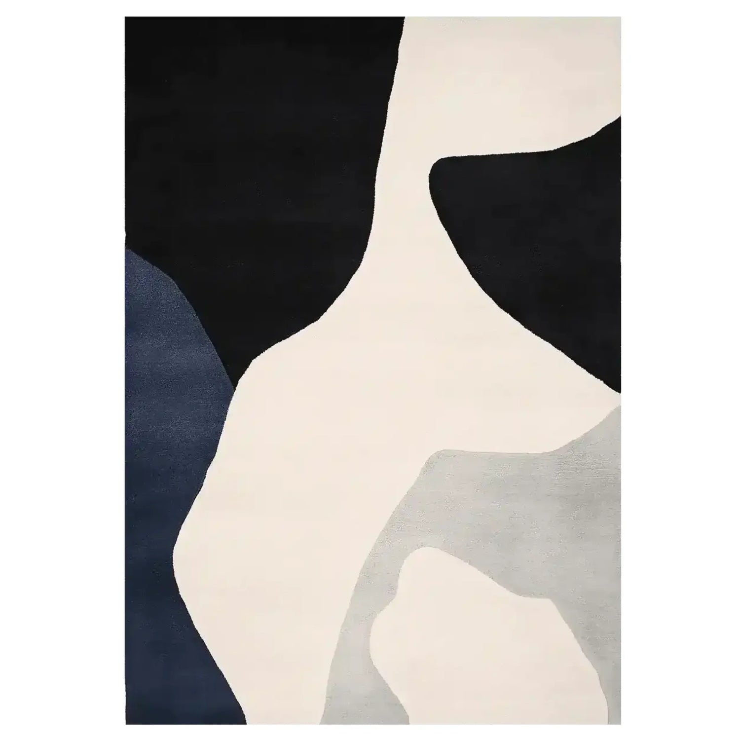 Ash Current Flow Hand Tufted Rug