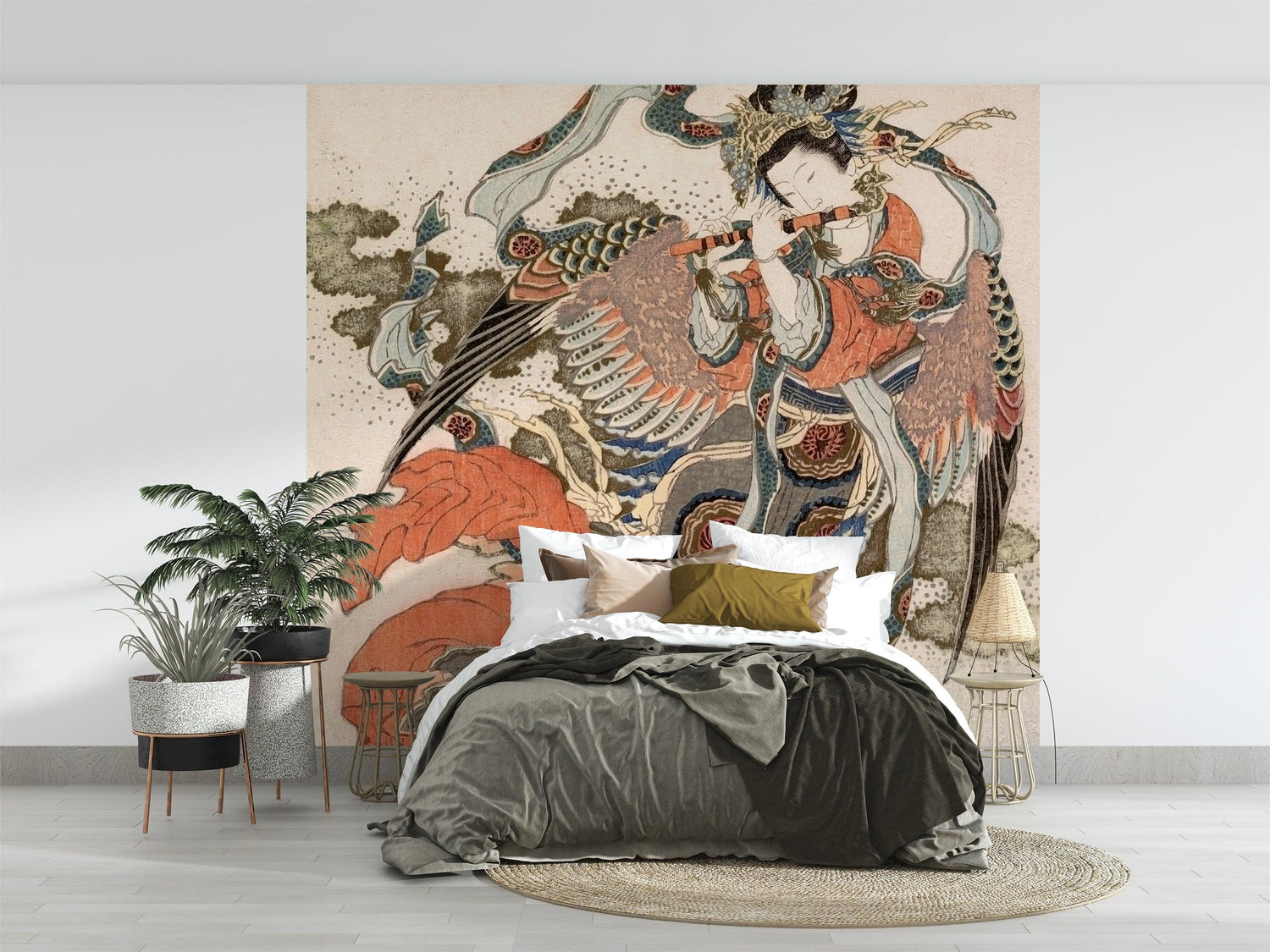 Asian Angel Wallpaper Mural