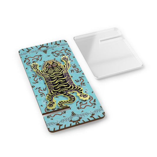 Asian Tiger Printed Smartphones Mobile Display Stand - MAIA HOMES