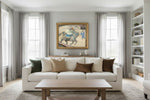 Framed room mockup - gold